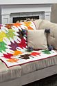 GO! Falling Leaves Throw Quilt Pattern