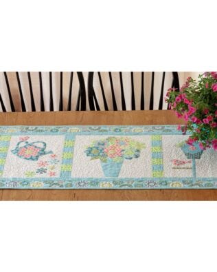 Studio Birds and Blooms Table Runner Pattern