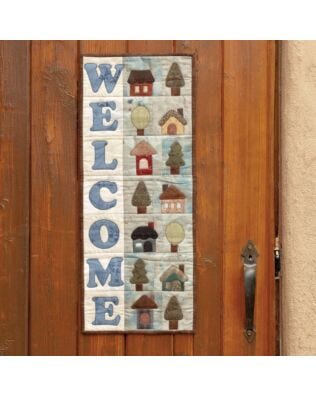 GO! Welcome Home Wall Hanging Pattern (PQ10262)