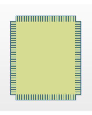 Studio Rag Quilt-Rectangle-10" x 12" (Giant) (50295)