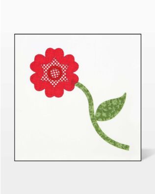 GO! Round Flower Embroidery Designs