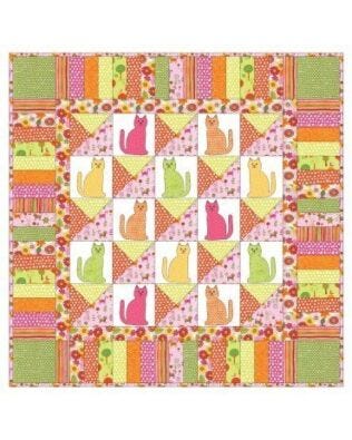 GO! Kitty-Kitty Quilt Pattern - Free (PQ10110i)