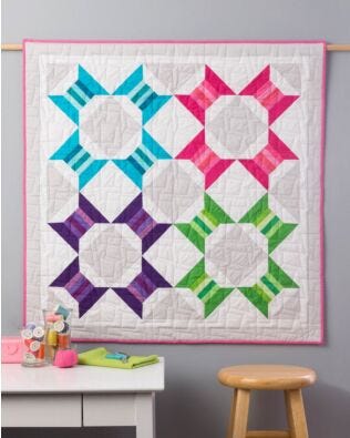 GO! Spools Squared Quilt Pattern