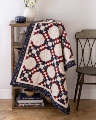 GO! Linked Up Throw Quilt Pattern