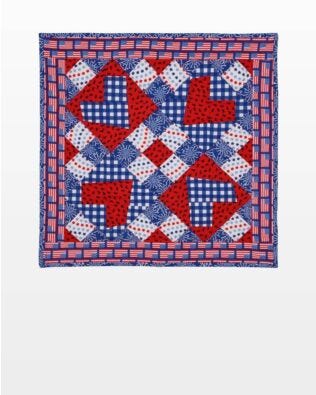 GO! Picnic Love Throw Quilt Pattern