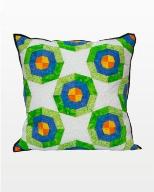 GO! Spider Web Rings Pillow Pattern
