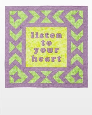 GO! Listen to Your Heart Quilt Pattern