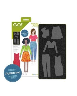 GO! Paper Doll Clothes Die by TipStitched