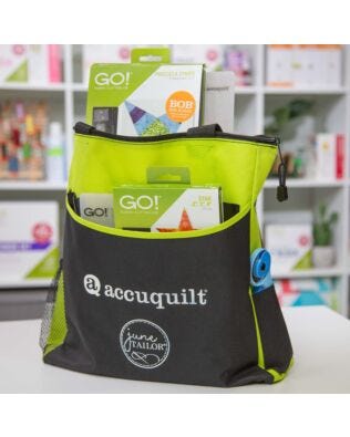 AccuQuilt Two-Tone Tote Bag