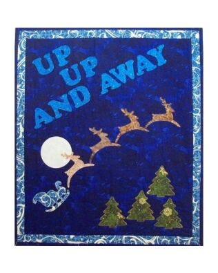 GO! Up, Up and Away Wall Hanging Pattern (AV-117e)