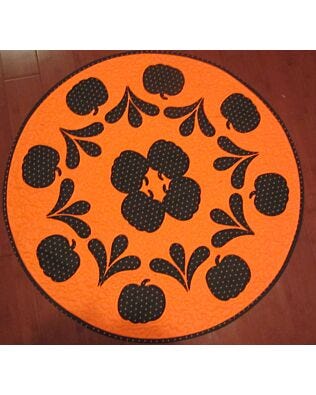 Pumpkinness Table Topper Pattern