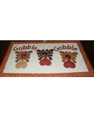 Gobble, Gobble Table Topper Pattern (BG-0007)