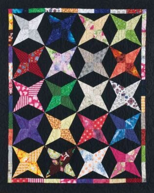 Shuriken Quilt Pattern