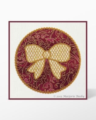 GO! Holiday Circles 2 Embroidery Designs by Marjorie Busby (BQ-HC2e)