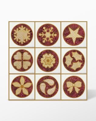 GO! Holiday Circles 2 Embroidery Designs by Marjorie Busby (BQ-HC2e)