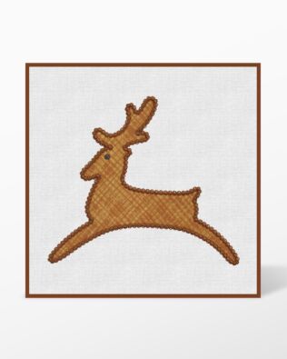 GO! Sleigh-Reindeer-Snowflakes Embroidery Designs by Marjorie Busby (BQ-SRSe)