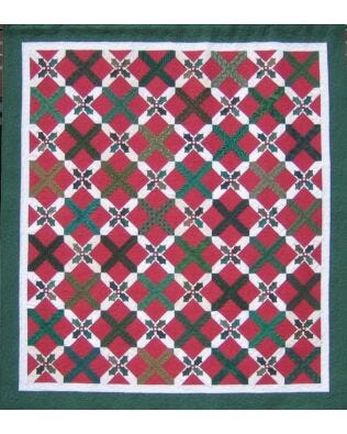 Christmas Kisses Quilt Pattern- Free