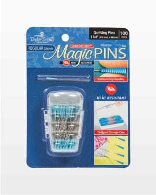 Tailor Mate Magic Pins in Designer Case 100pc