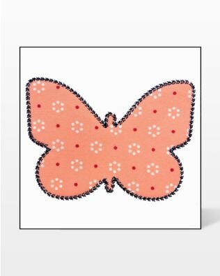 Studio Butterfly #1 (Large) Embroidery Designs
