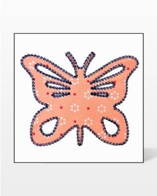 Studio Butterfly #2 (Large) Embroidery Designs