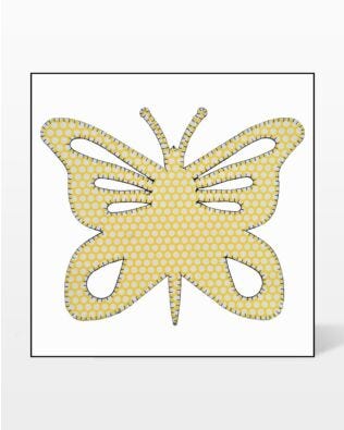 Studio Butterfly #2 (Jumbo) Embroidery Designs