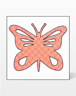 Studio Butterfly #2 (Jumbo) Embroidery Designs