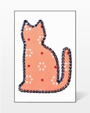 Studio Cat #2 (Small) Embroidery Designs
