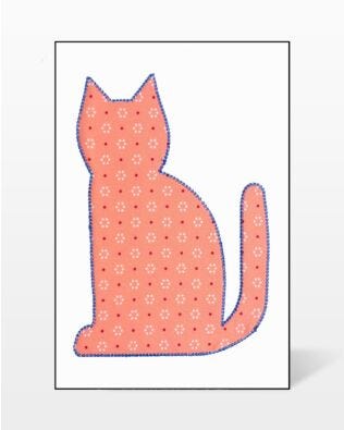 Studio Cat #2 (Jumbo) Embroidery Designs