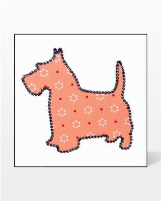 Studio Dog-Scottie Embroidery Designs
