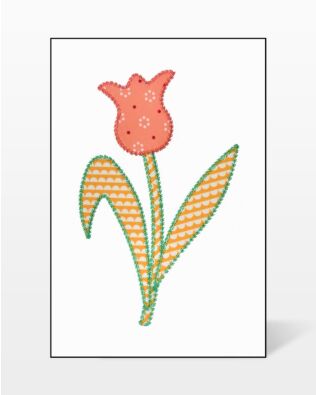 Studio Flower-Tulip #4 Embroidery Designs