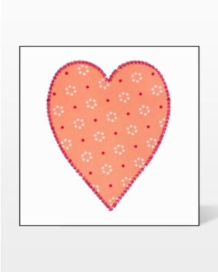 Studio Heart #1 (Large) Embroidery Designs