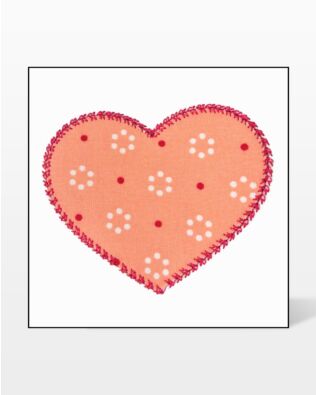 Studio Heart #2 (Small) Embroidery Designs