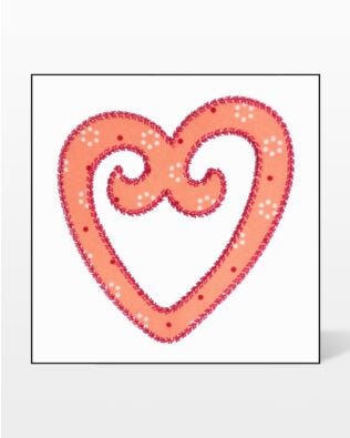 Studio Heart-Filigree (Large) Embroidery Designs