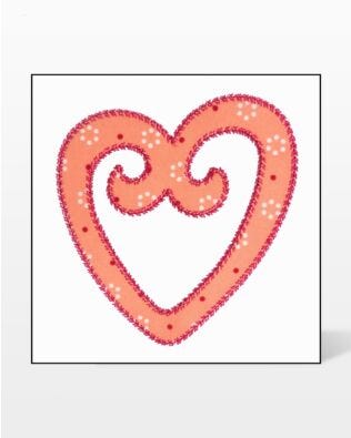 Studio Heart-Filigree (Jumbo) Embroidery Designs