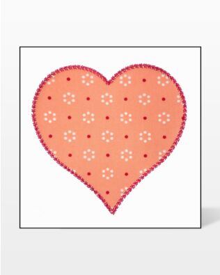 Studio Heart #6 (Large) Embroidery Designs