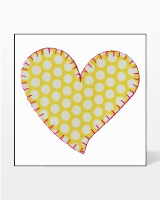 Studio Heart #8 (Small) Embroidery Designs