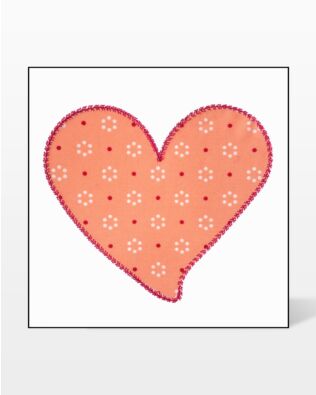 Studio Heart #8 (Large) Embroidery Designs