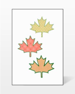 Studio Leaf-Maple #1 Embroidery Designs