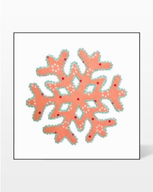 Studio Snowflake #4 (Jumbo) Embroidery Designs 