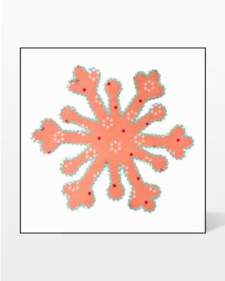 Studio Snowflake #6 (Jumbo) Embroidery Designs