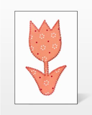 Studio Flower-Tulip #1 Embroidery Designs