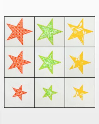 GO! Star-2", 3", 4" Embroidery Designs