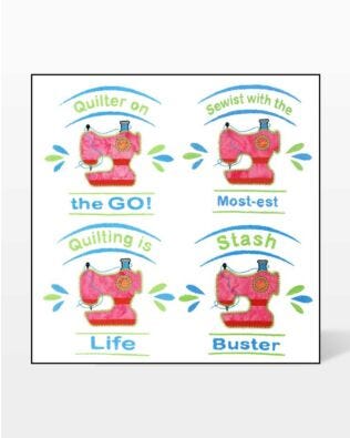 GO! Sewing Word Art Embroidery Specialty Designs