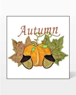 GO! Autumn Embroidery Specialty Designs