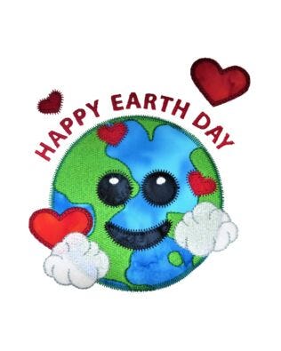 GO! Earth Day Embroidery Specialty Designs