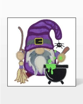 GO! Wizard Gnome Costume Embroidery Specialty Designs