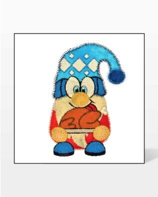 GO! Thanksgiving Gnome Embroidery Specialty Designs