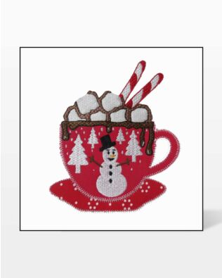 GO! Peppermint and Hot Cocoa Embroidery Specialty Designs