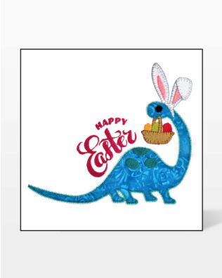 GO! Easter Dinosaurs Embroidery Specialty Designs