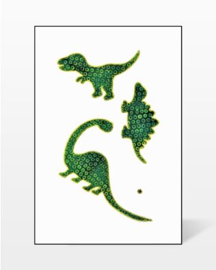 GO! Dinosaur Medley Embroidery Designs